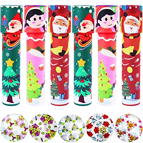 6 Pcs Classic Kaleidoscopes,Kaleidoscopes Educational Toy,Old Fashioned Vintage Toys For Kids,Christmas Stock Stuffers Bag Fillers,Party Favors,Classroom Prizes #TOP8