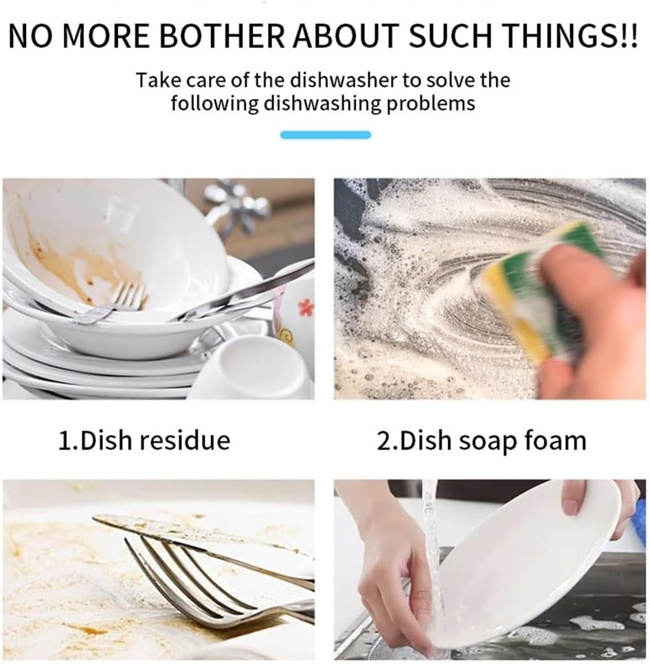 True Fresh Dishwasher Cleaner And Deodorizer Tablets 12-Pack, Remove Stains, Limescale, Hard Water & Mineral Buildups - Monthly Maintenance For Deep Cleaning(3Count (Pack of 3))