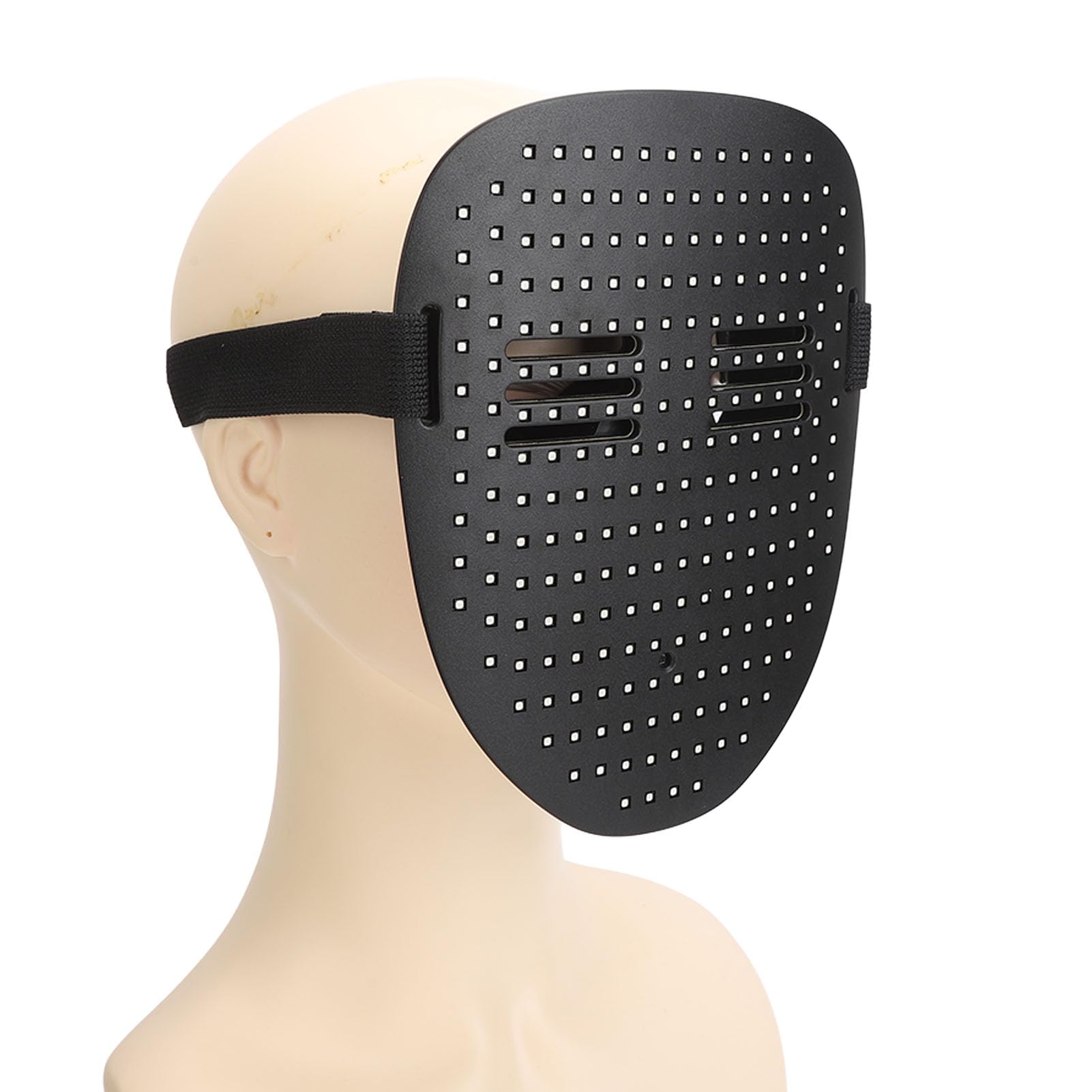 PerGar Maschera LED con Rilevamento dei Gesti, Maschera Trasformante Viso Illuminata a LED Unisex, Maschera Viso Trasformante Illuminata Regolabile, Maschera Illuminante per Festival di