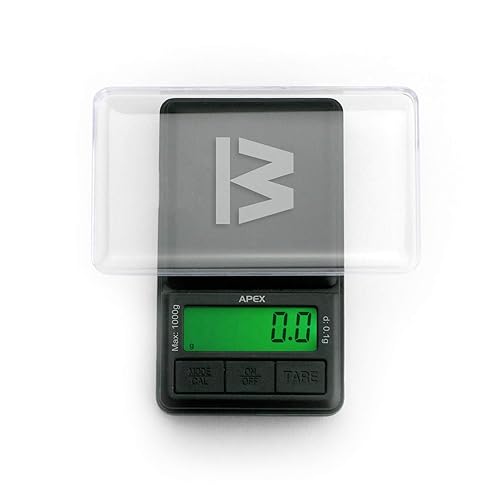Miniatura 2 de Truweigh APEX - Mini báscula digital - 3527oz x 000oz - Negro - Báscula digital de viaje - Mini báscula digital - Báscula de tamaño de bolsillo