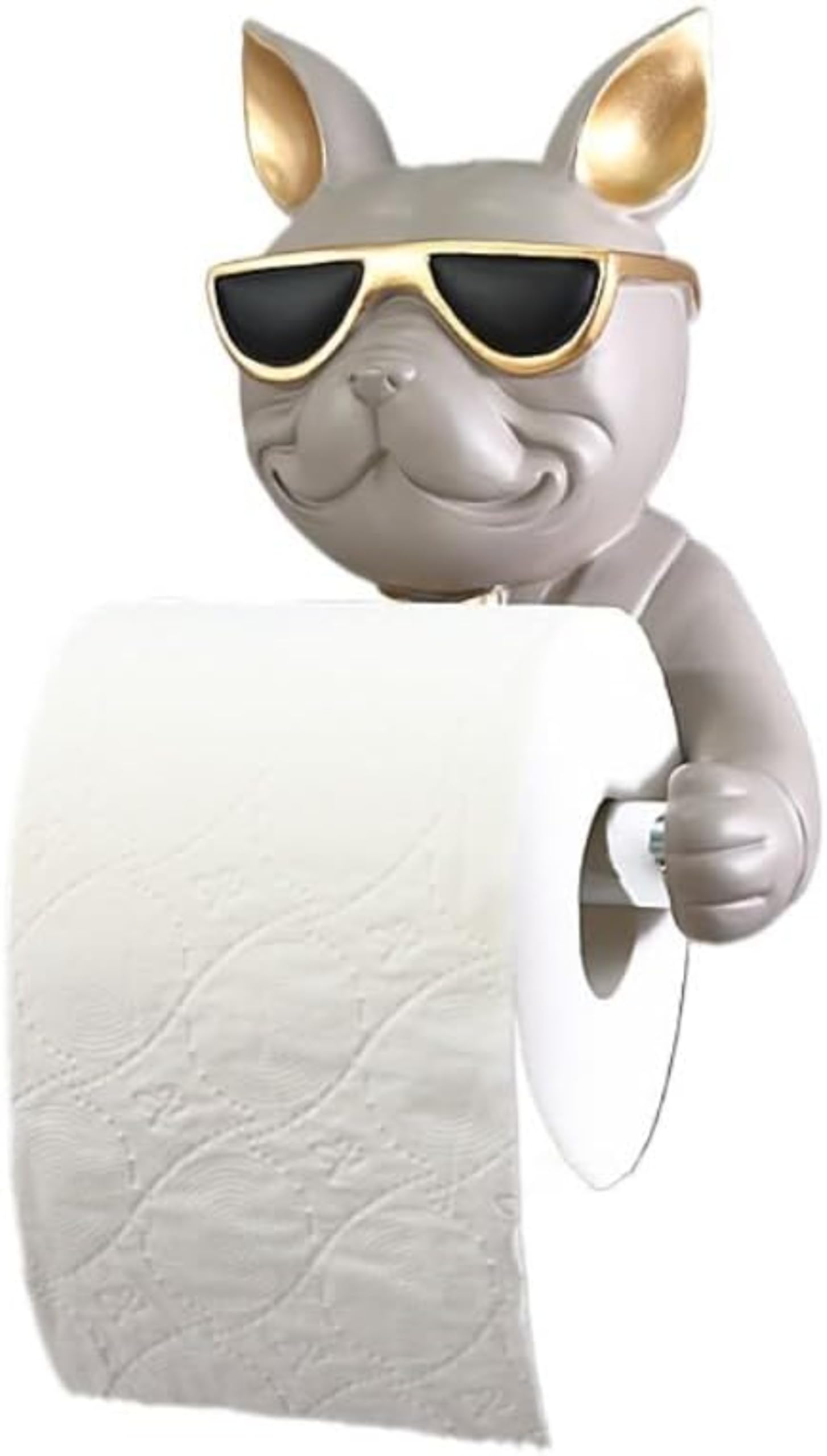 Amazon.co.jp: kxptso ブルドッグ トイレットペーパーホルダー・タオル