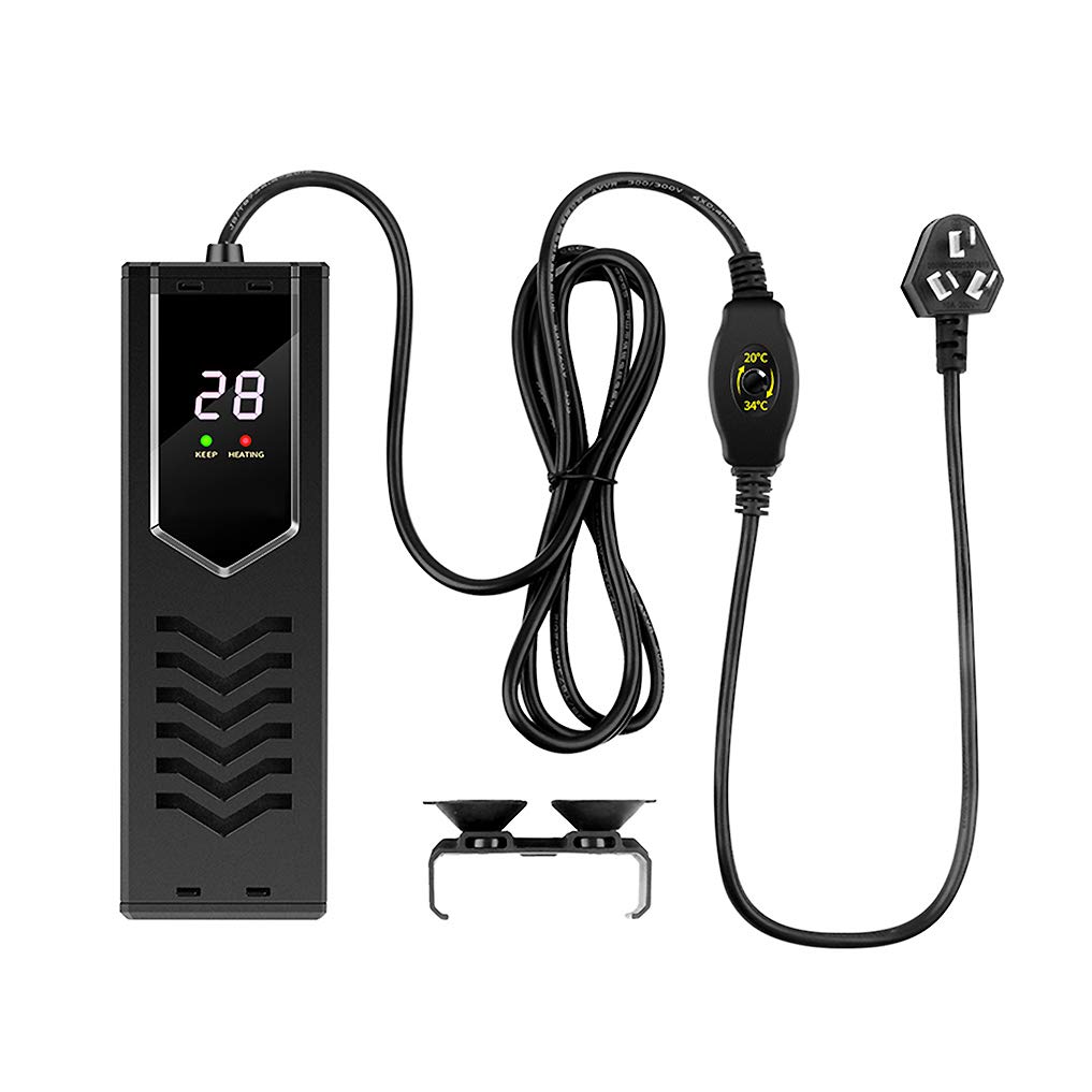 Réchauffeur d'aquarium Submersible, 50W / 100W / 500W / 800W / 1000W, Réchauffeur d'aquarium PID avec contrôleur de température Externe, Affichage à LED Visible, Protection Contre la surchauffe