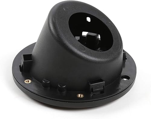 Miniatura 2 de JeCar tapa de acero con recubrimiento en polvo negro para tanque de gas de Jeep, accesorios Jeep Wrangler, Jeep Wrangler 07-17 Sport Rubicon Sahara.