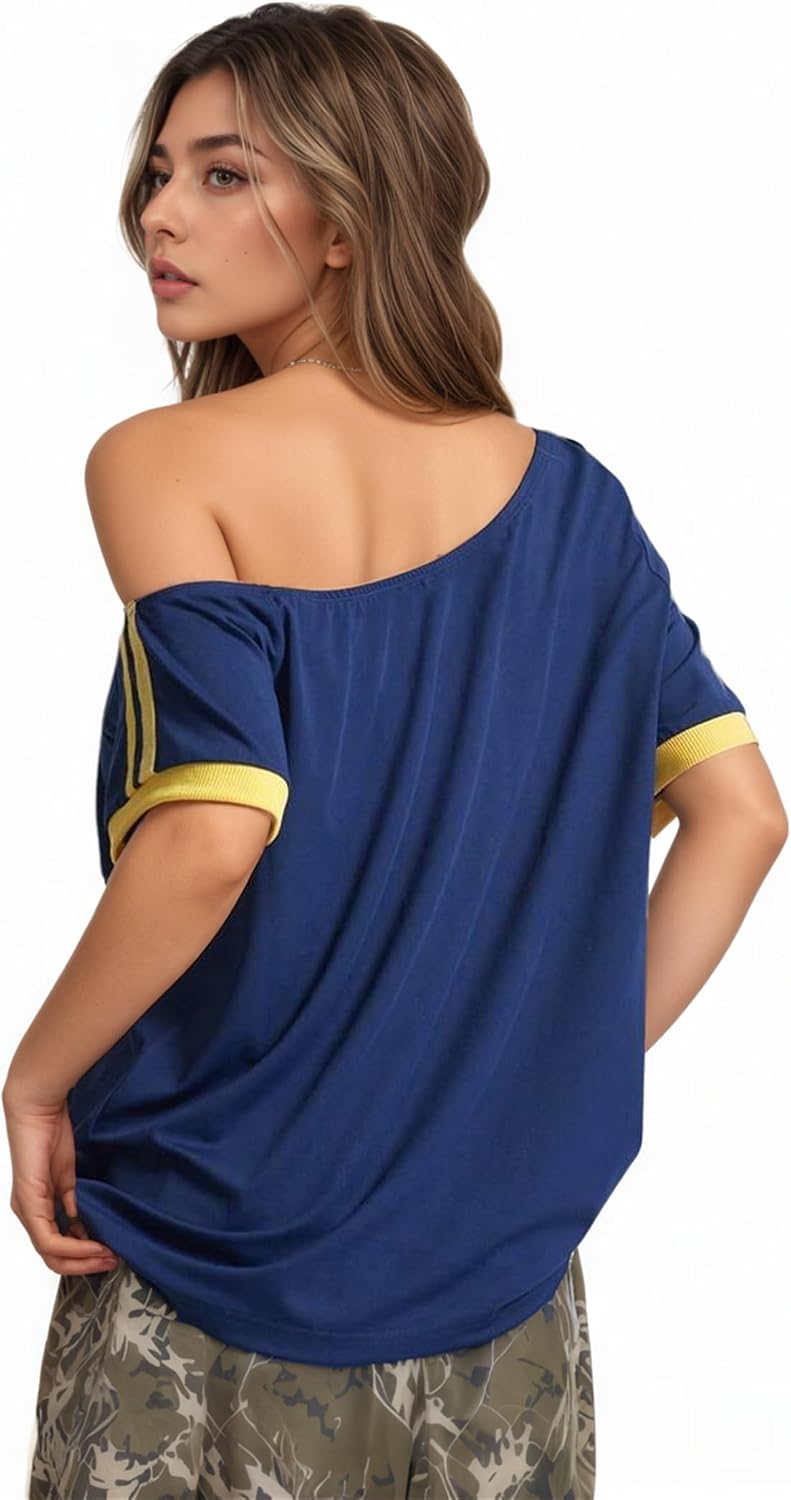 തിരികെ view of VCM Jersey Crop Top on a model