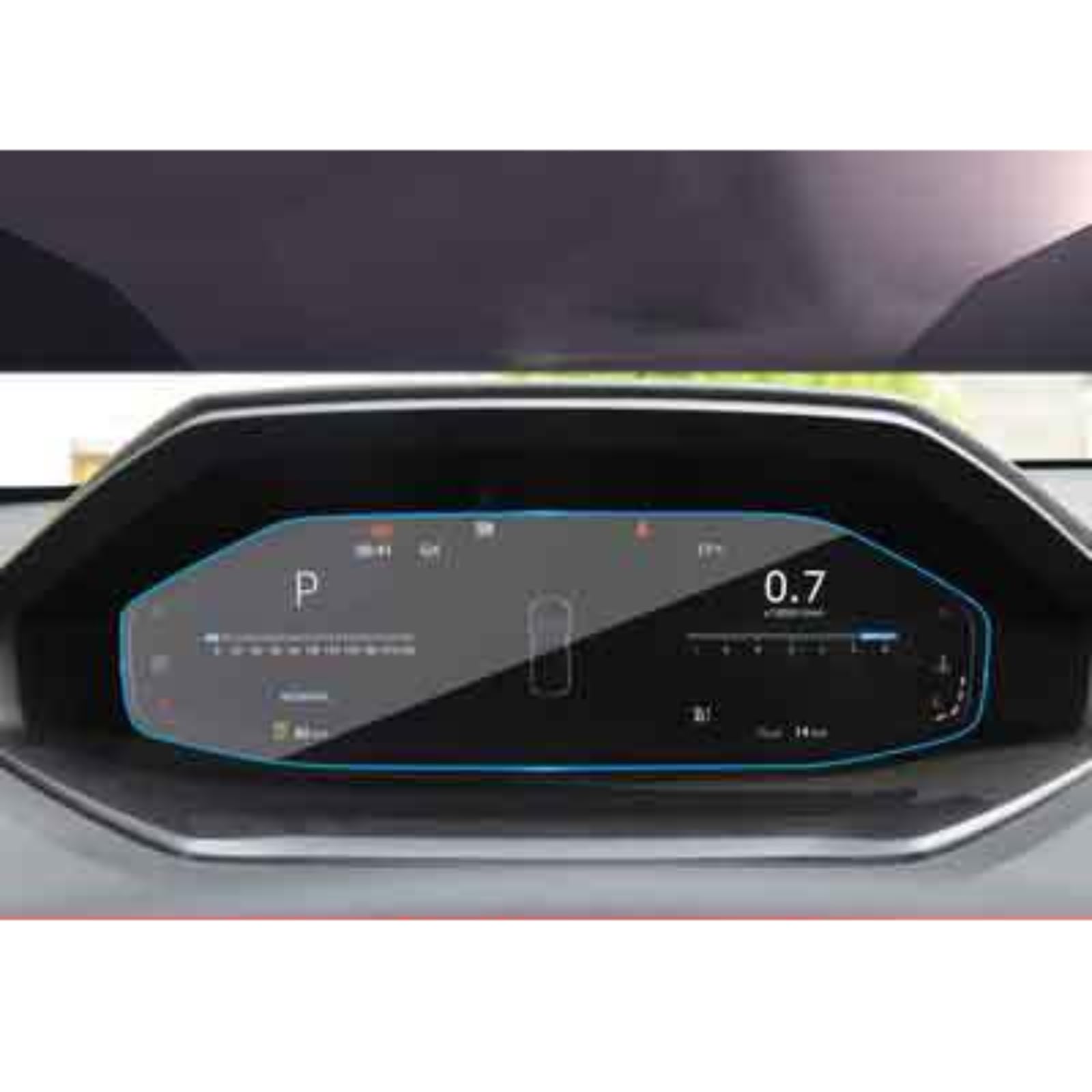 Protection verre trempé écran LCD GPS Changan CS55 Plus 2022 - 7