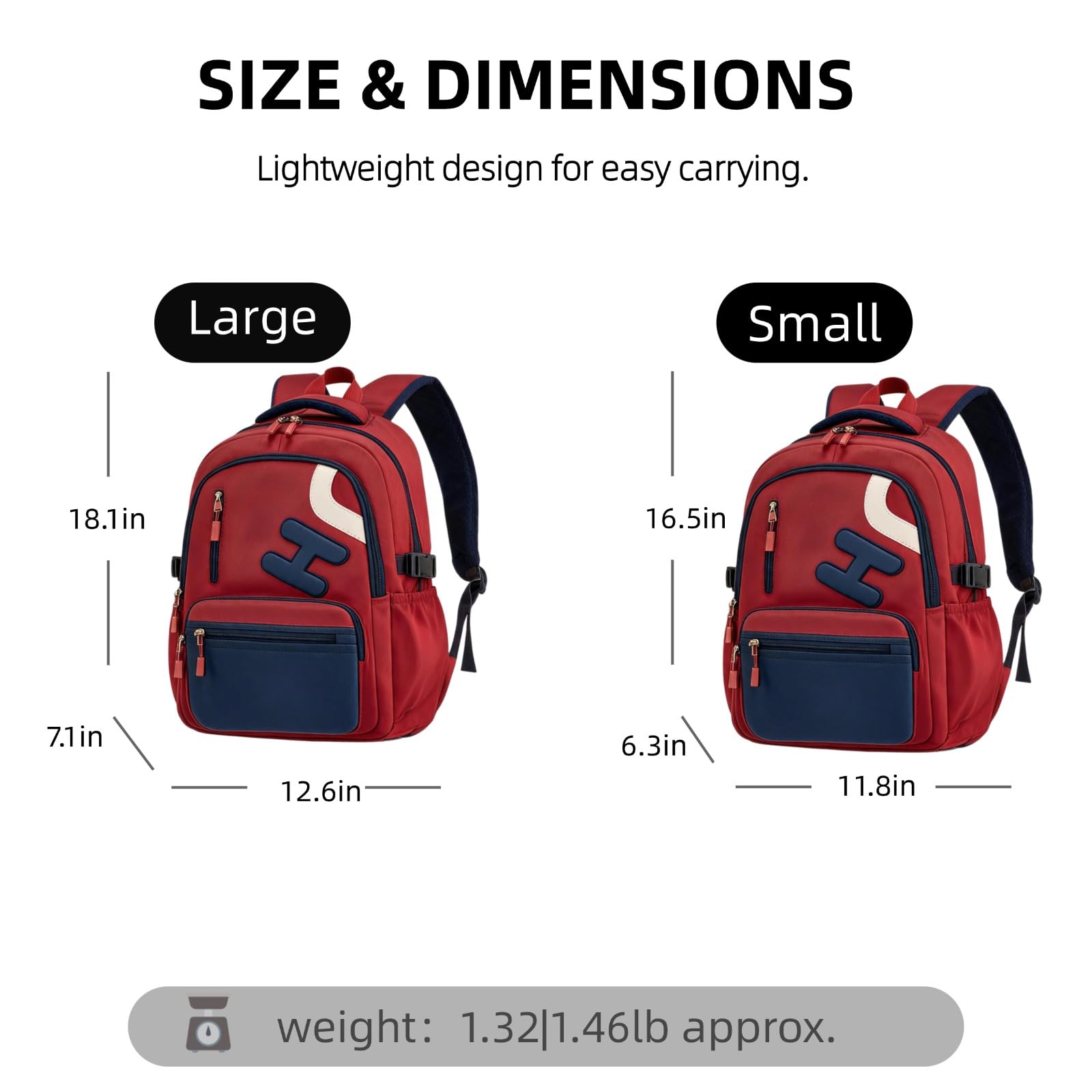 Robuster, geräumiger Tagesrucksack als Geschenk for neuen Semester
