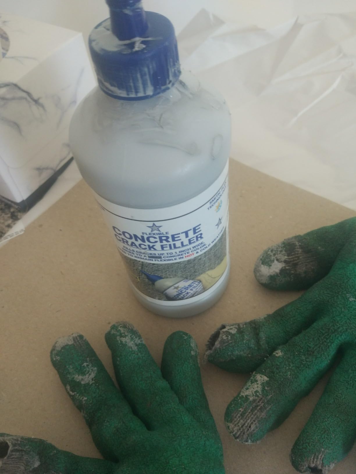 Bluestar Flexible Concrete Crack Filler (Gray) Building Materials