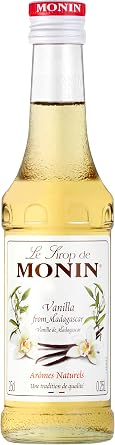 MONIN Vanilla Syrup, 8.5 fl oz 250 ml