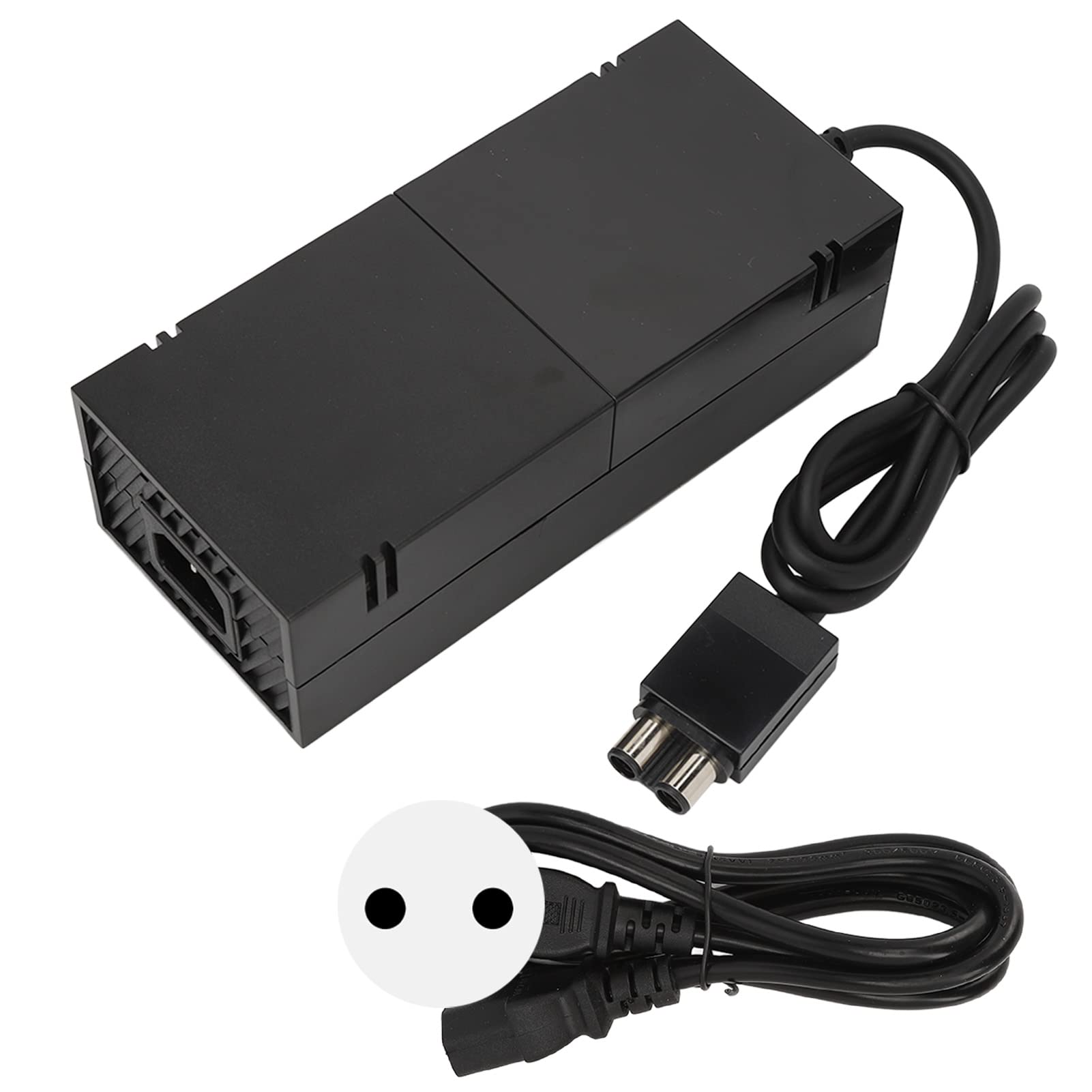 Netzteil für One, AC 100 Bis 240 V Netzteil für One, Geräuscharmer Netzteilbaustein für One, LED-Anzeigeleuchte AC-Adapter für One Konsole (EU-Stecker)