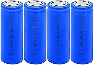 Rechargeable Batteries 3 7V 26650 5000Mah Lithium Li Ion Batteries Flat-Top Rechargeable 3 7V 4 Pieces