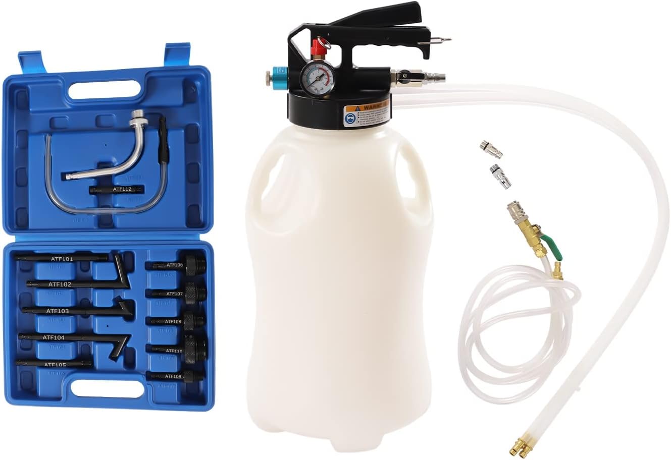 10L/10.6Qt Pneumatic Fluid Extractor Dispenser and Oil