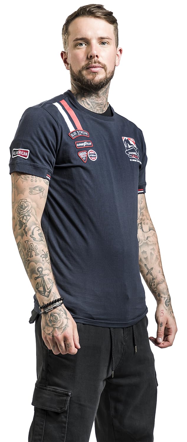 Goodyear Men T-Shirt Comfort fit Männer T-Shirt Navy