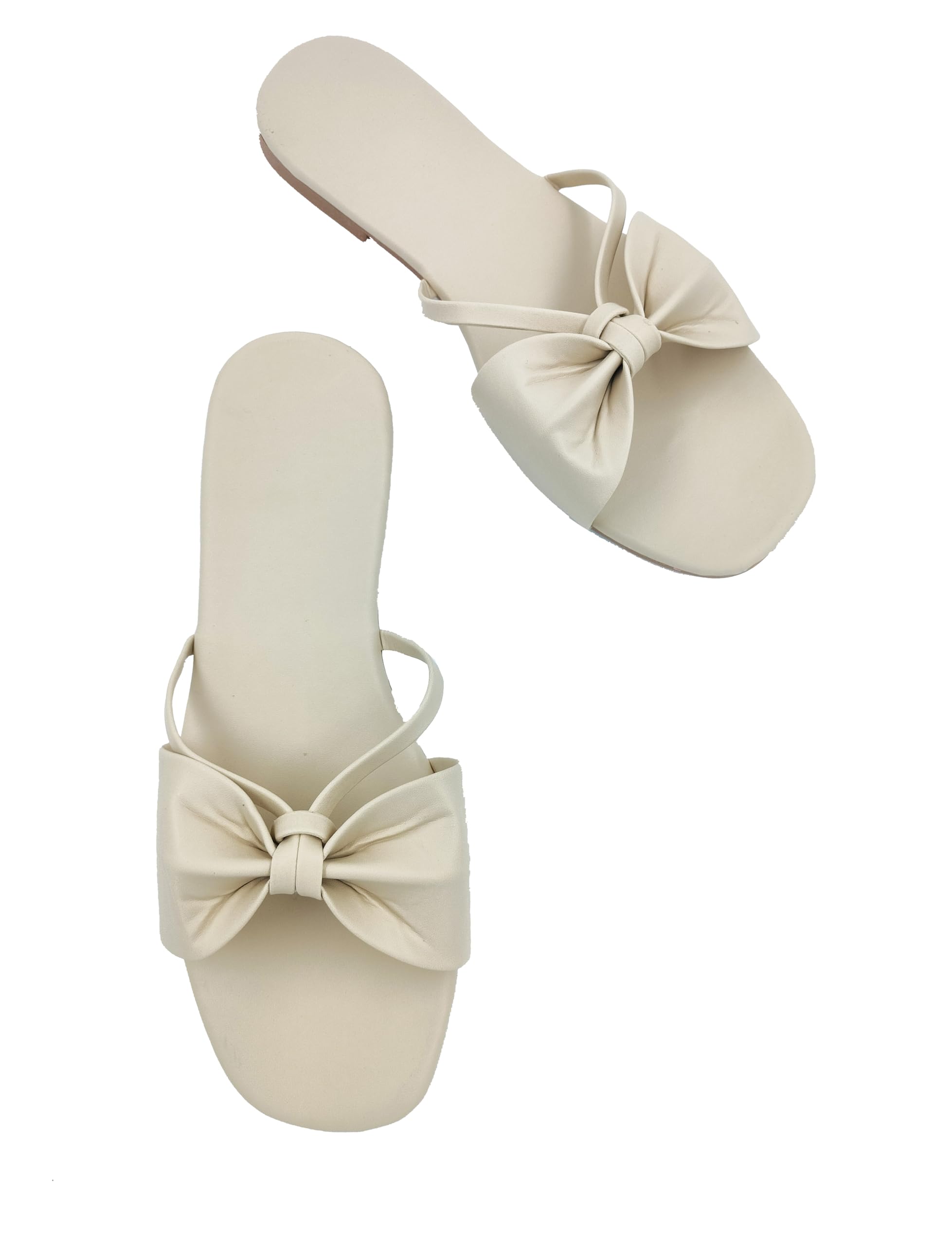 mavtha Women’s Flat Toe Ring Sandals – Stylish Ruched Strap Design for Daily & Casual Wear-picture-15