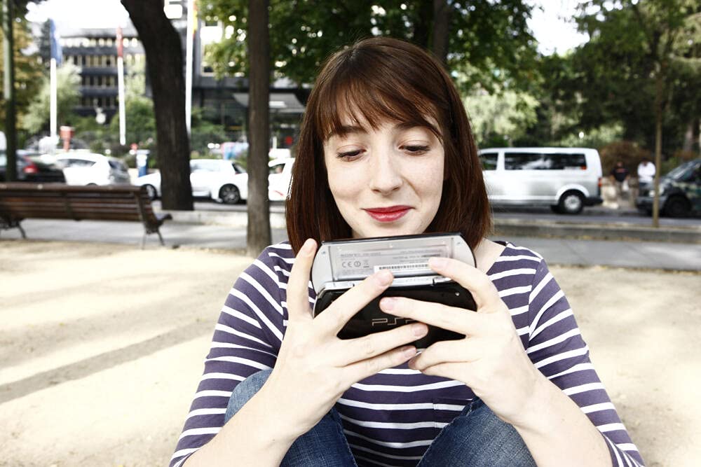 Console PSP Go! blanche