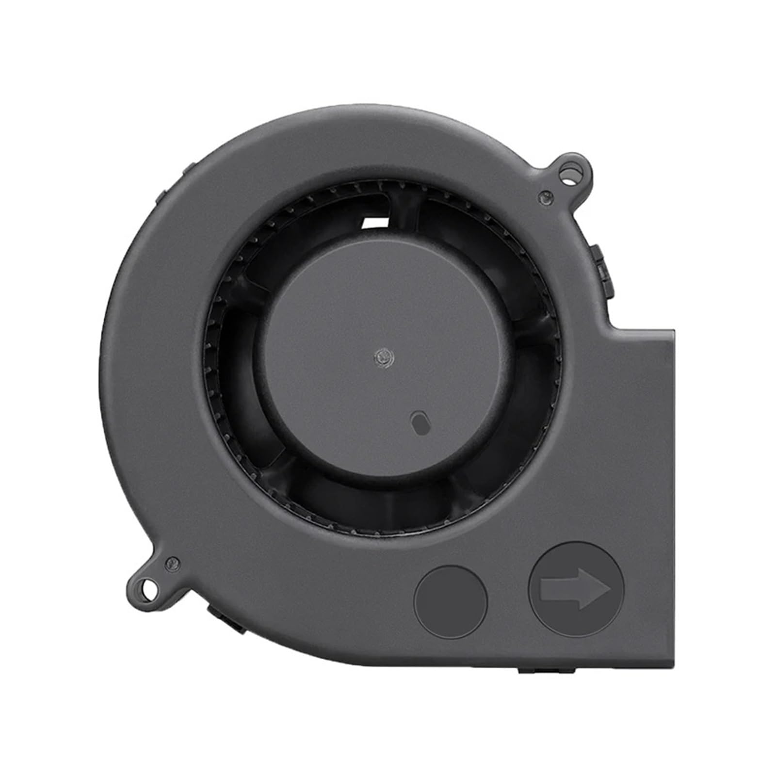JJKKOZVQF 2Pcs DC 9733 12V 24V Blower Fan 9cm 97x33mm Blower Flow Centrifugal Fan 3600RPM(12V Sleeve)