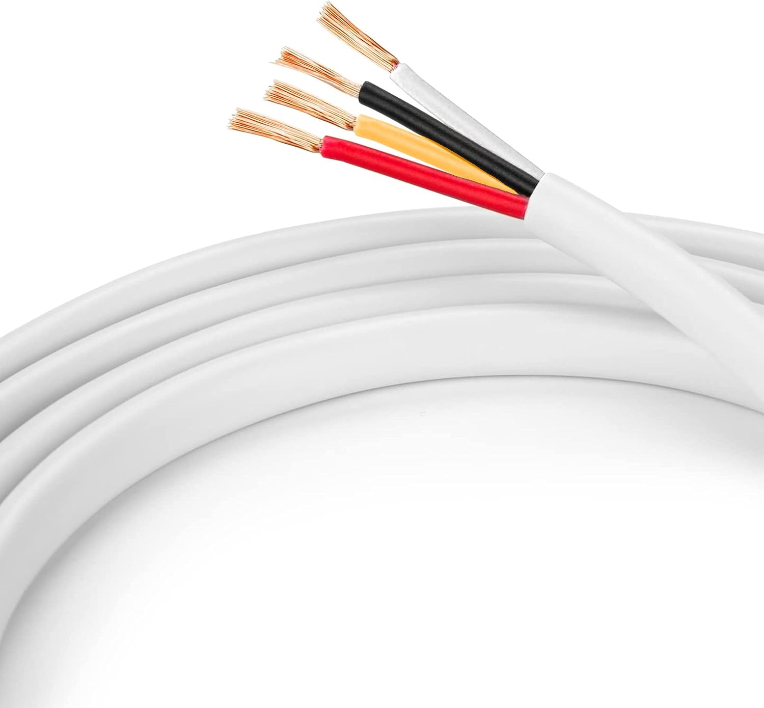 Uр Tо 40% оƒƒ Cmple - 14AWG CL2 Rated 4-Conductor Loud Speaker Cable - 250ft For In-Wall Installation