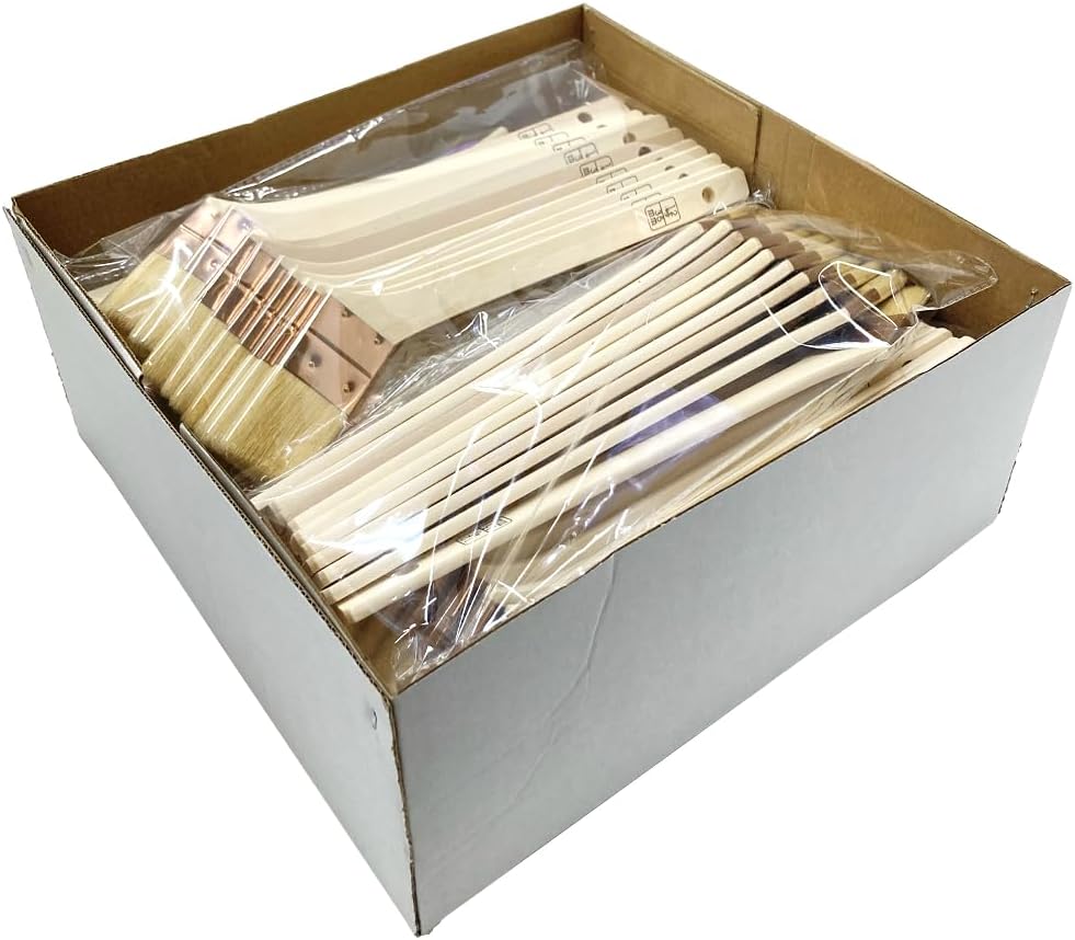 Yoshikawa Sangyo White Joint Brush, No. 12 (35 mm), Pack of 100