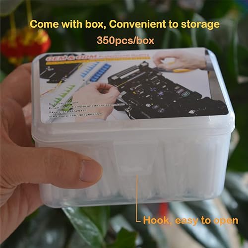 Miniatura 3 de Manga de empalme de fusión de fibra óptica de masa de cinta de 1.575 pulgadas, tubo termorretráctil de empalme de fibra de cinta, miembro único de