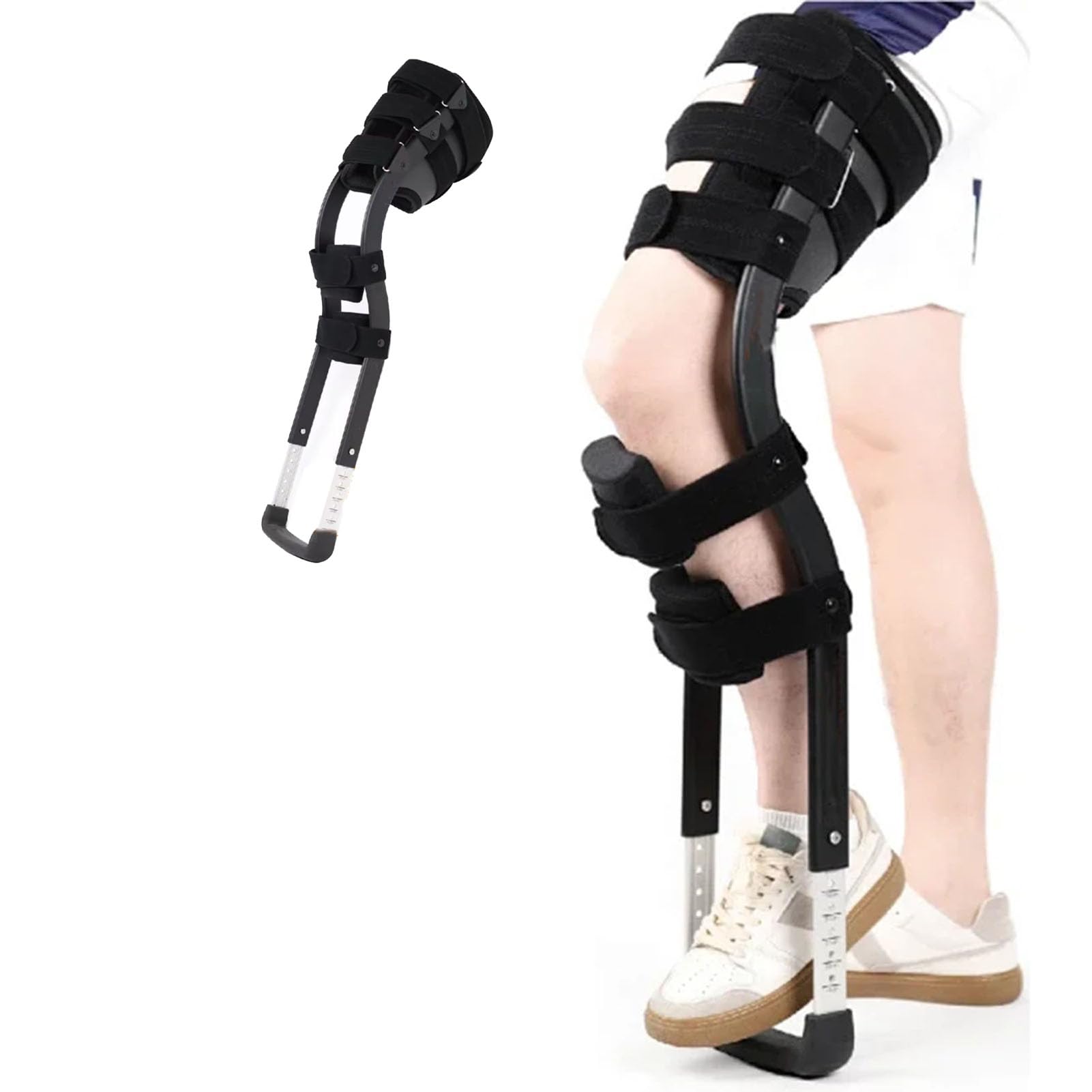大人用ハンズフリー松葉杖、松葉杖や膝用スクーターの代替品、障害の