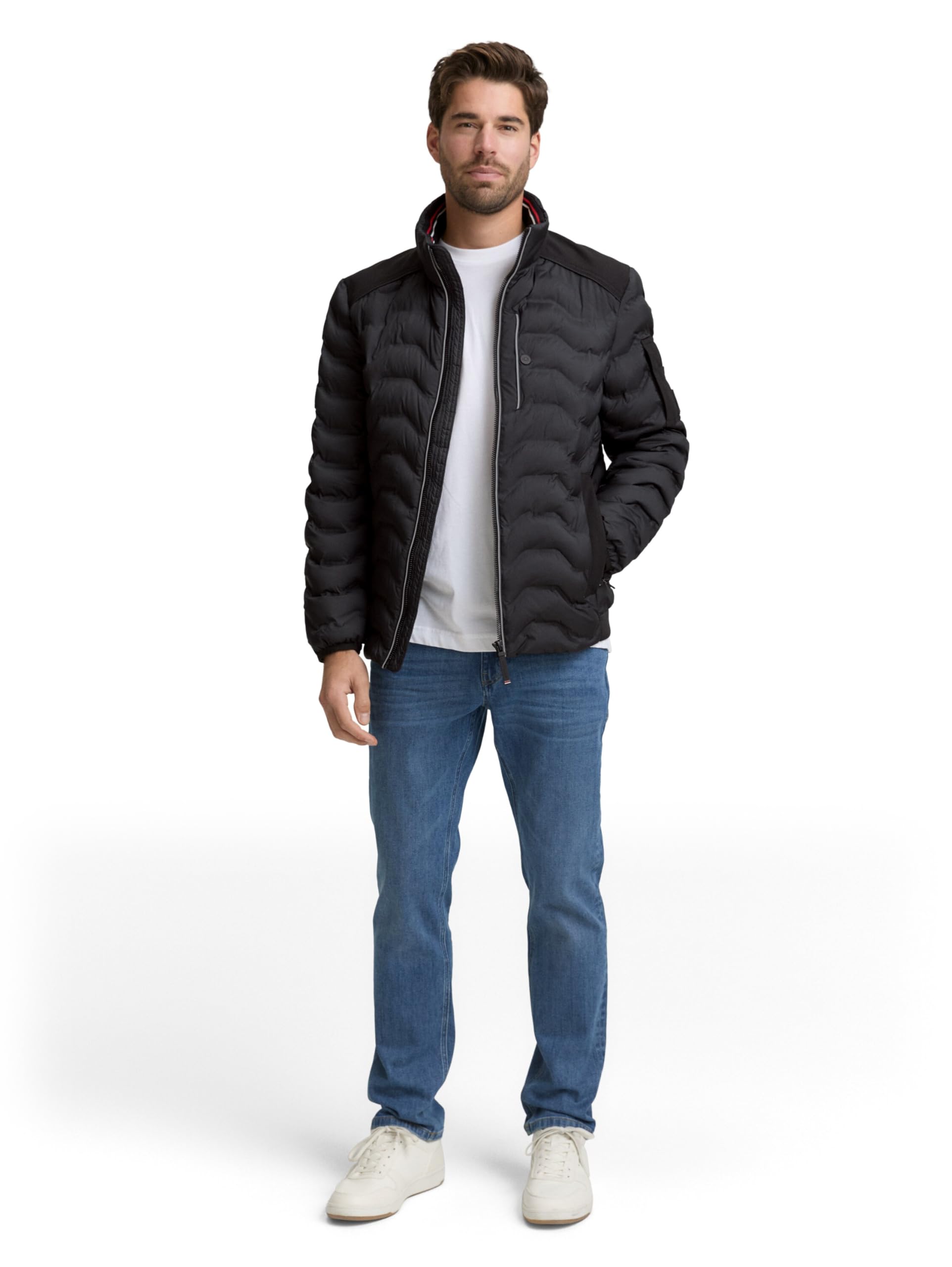TOM TAILOR Hybridjacke mit Stehkragen – Ansicht 2