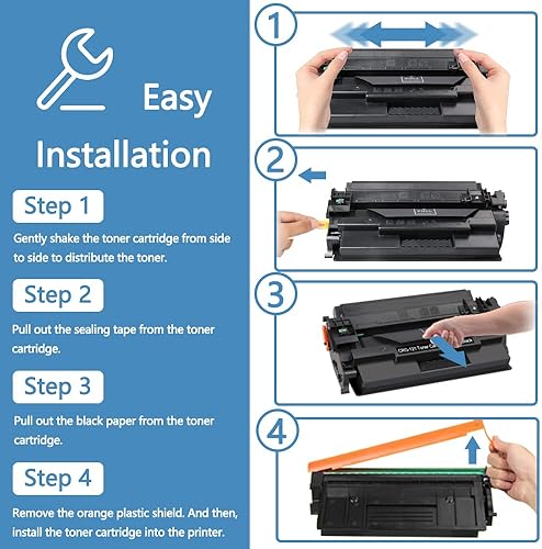 Miniatura 4 de MxVol Cartucho de tóner compatible Canon 121 de repuesto para impresora Canon CRG-121 3252C001, 9.000 páginas altas para impresora imageCLASS D1620