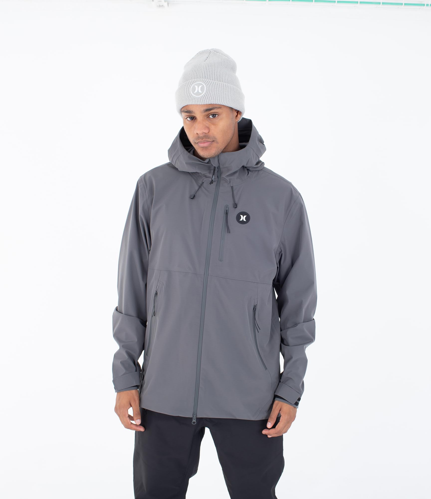 Hurley Jacket men - Light element, Dk Stone Grey, S