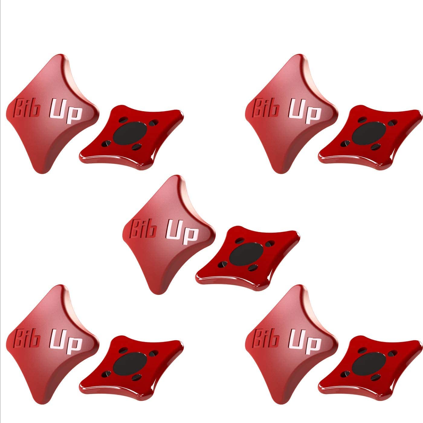 BibUp Competitive Race Chest Fixing Magnets - 5