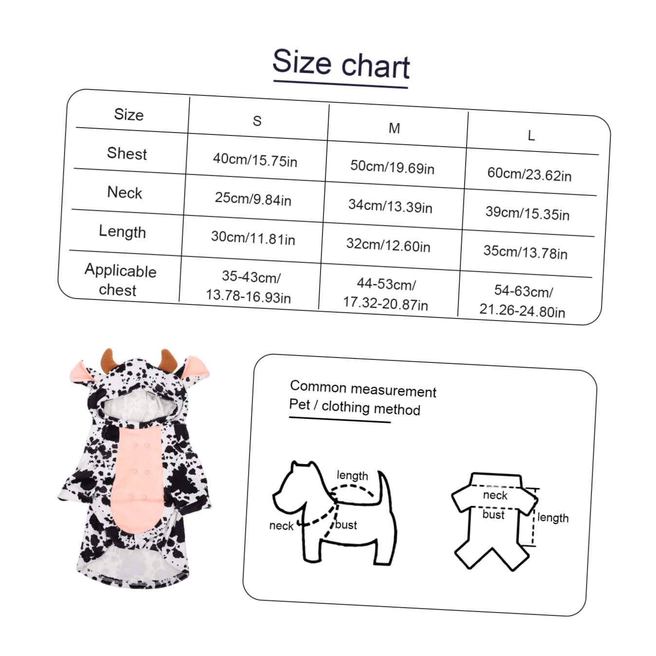 Costume Pet Per Abbigliamento Decorativo Per Speciali e Vestiti Caldi e Confortevoli Per Animali Domestici