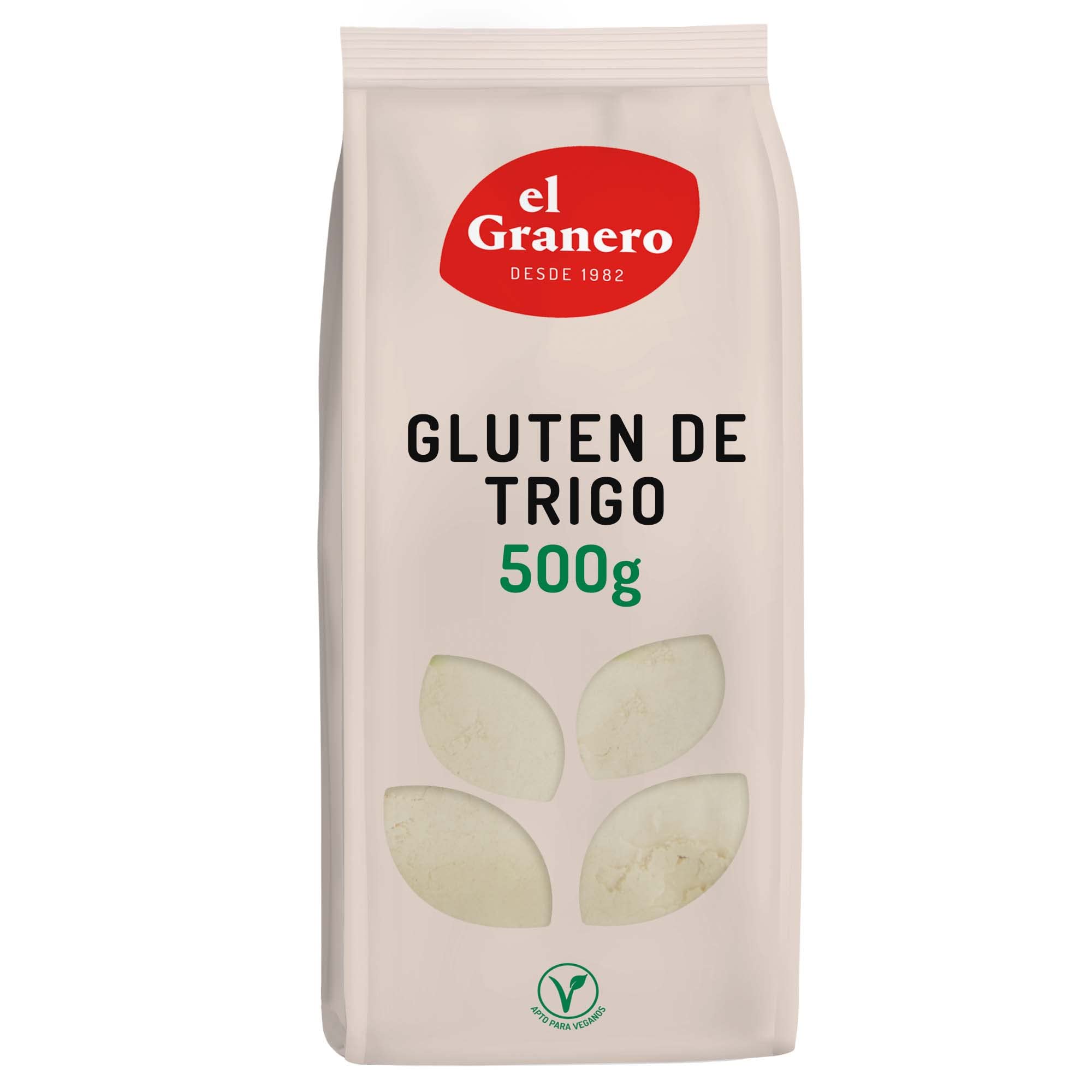 El Granero Integral Gluten de Trigo 500 g Alto Contenido en Proteínas y Fibra