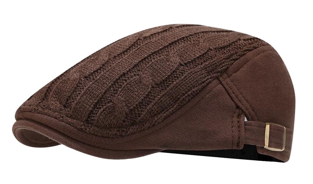 Chapeaux de taxi réglables marron pour stopper le froid sans gâcher votre coiffure