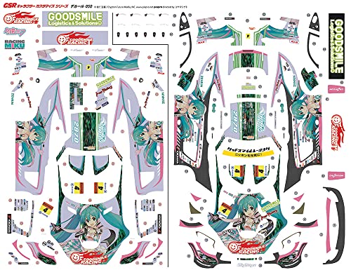 初音ミク GTプロジェクト グッドスマイル 初音ミク AMG 2019 SUPER GT Ver. 1/24scale用デカール