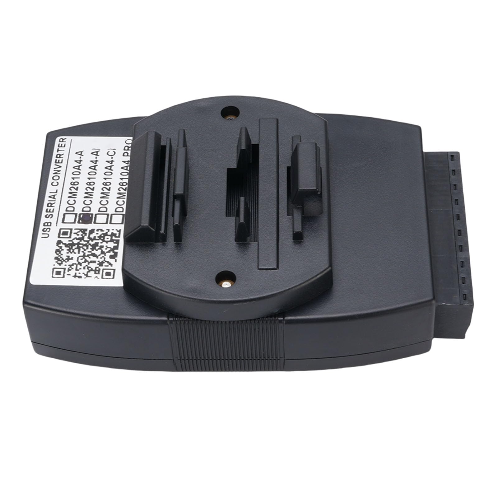 Domary Convertidor Digital USB a 485 de 4 Vías Diseño Confiable y Fácil de Usar para PC y PLC Industriales Clip Trasero a Presión 110 X 72 X 26 Mm