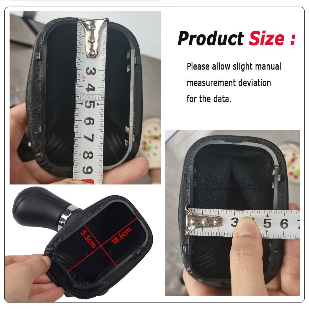 SWEPER Pomello Leva Pomello Del Cambio Automatico Per Auto Pallamano Con Stivale In Pelle Per Per Benz Per Viano/per Vecchio Per Vito/W639 Pomello Del Cambio Auto Pomello Cambio (Colore : AVANTGARDE)