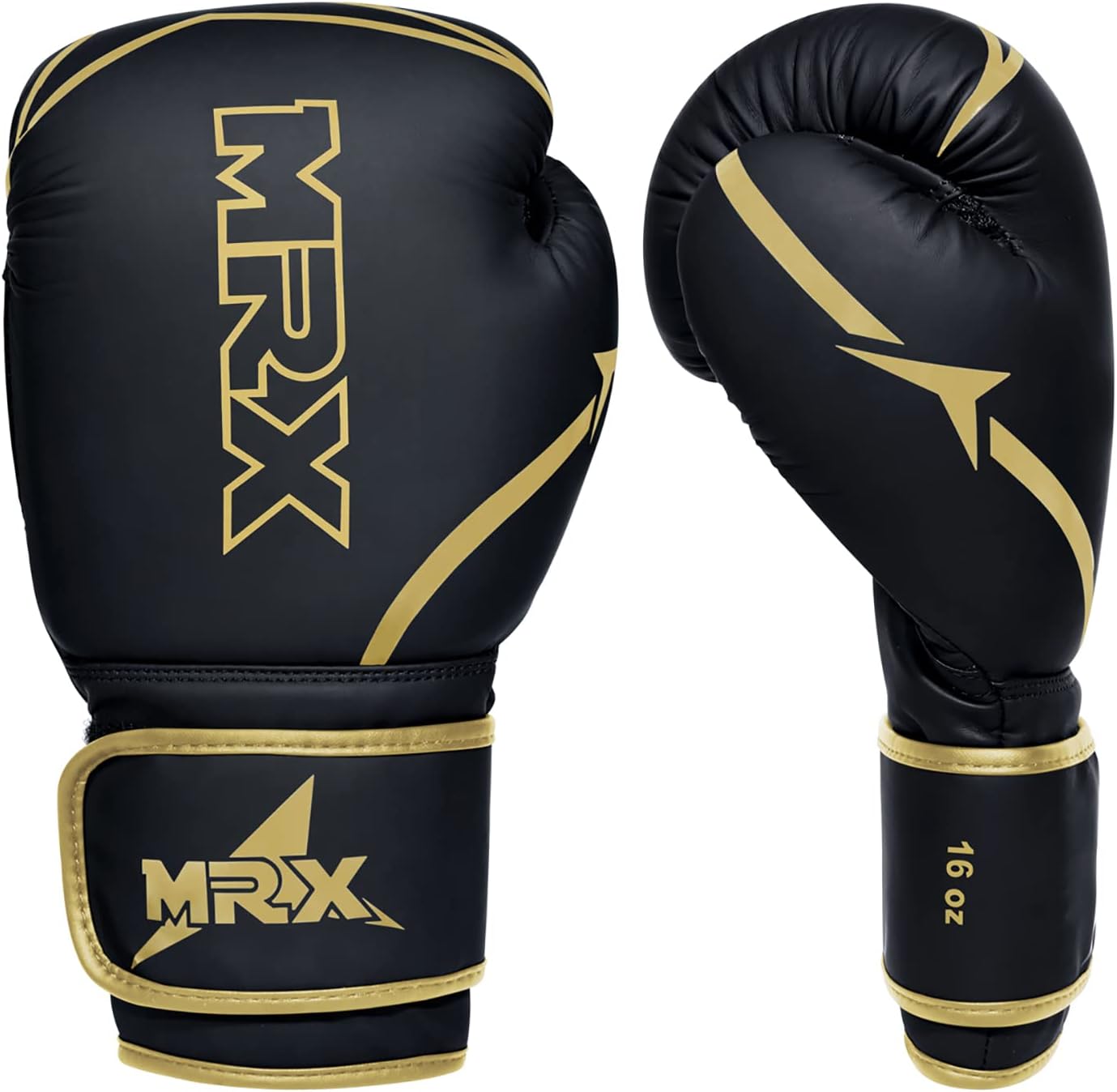 MRX Boxing Gloves Fighting Training Combat Train Workout Sparring Grappling Durable Light Weight Adult Punch Bag Glove Muay Thai Punching Mitts Kickboxing MMA Gloves Men and Women