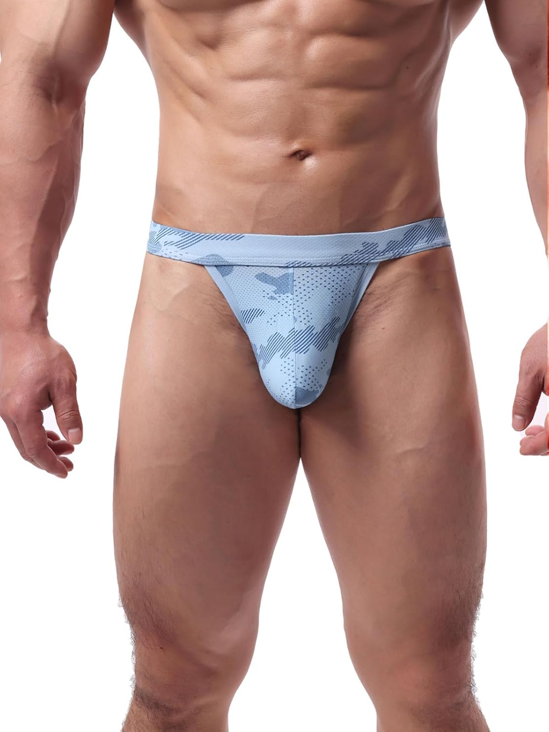 Summer Code Men's Thong Camo G-String Underwear Bulge Enhancing Pouch Panties Comfort Men Bikini - Image 2