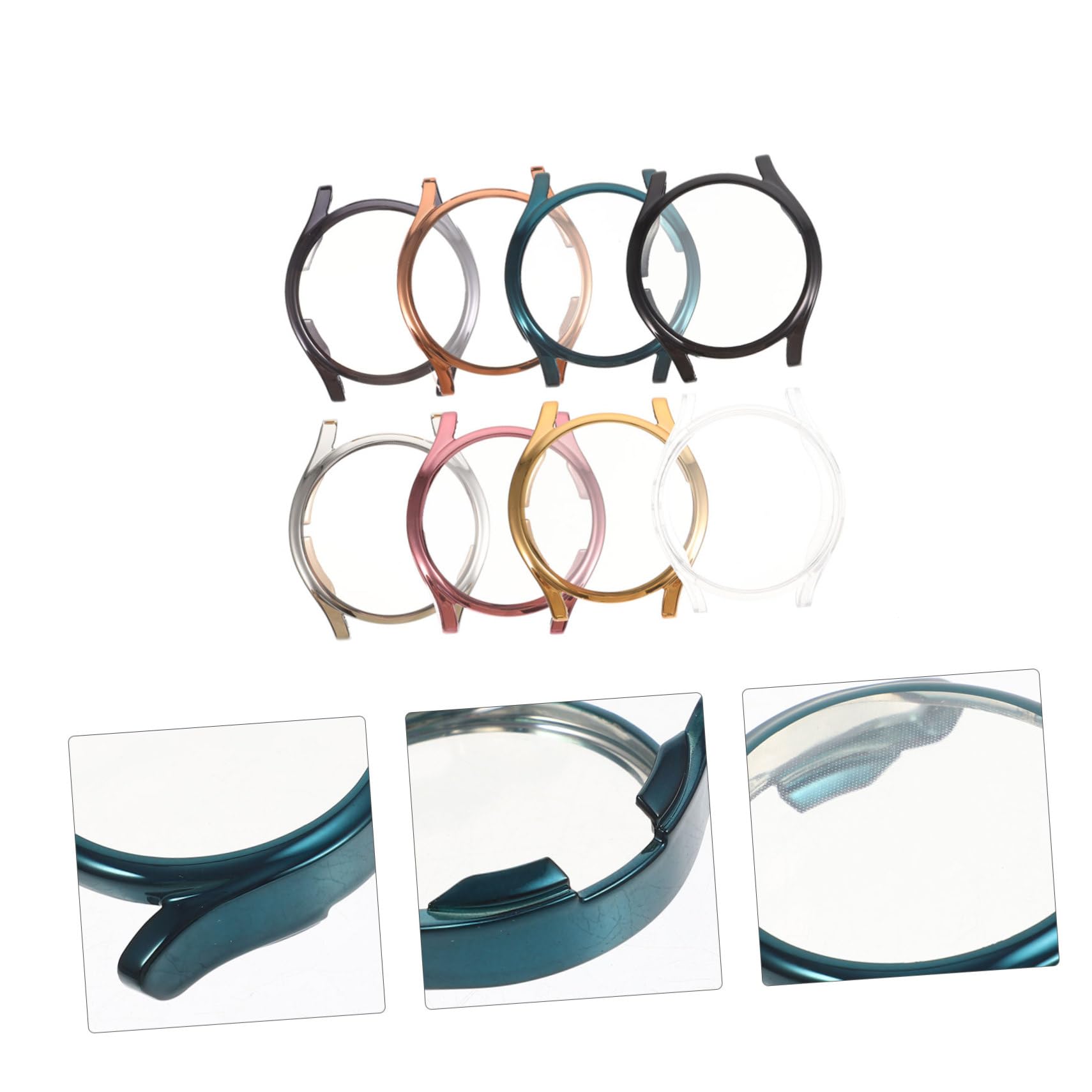 DOITOOL 32 Pièces Coque Couverture étui élégant pour smartwatch boîtier de Montre Intelligente Antichoc boîtier de Montre Intelligent résistant à l'usure Mode boîte de TPU