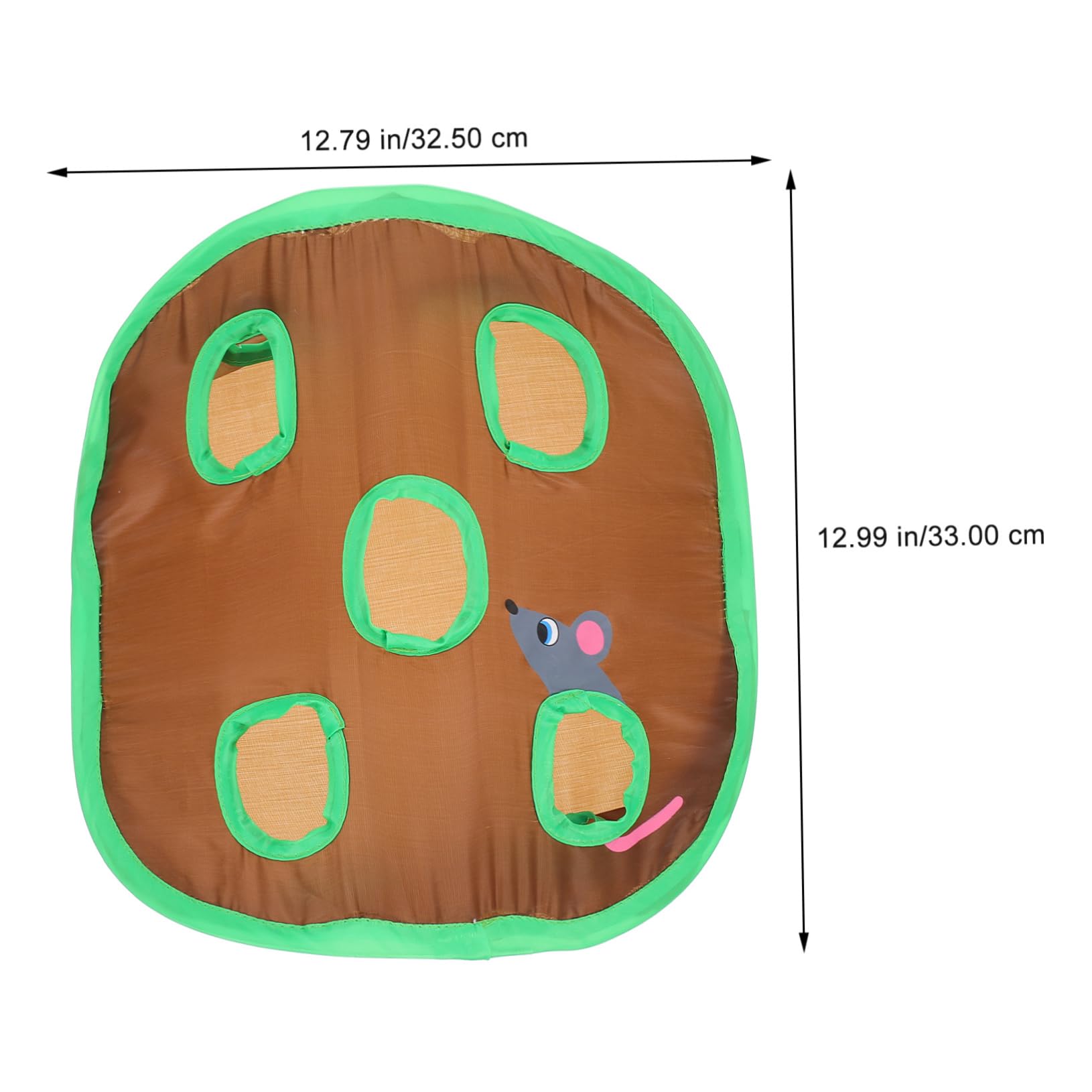 DOITOOL 5ensembles Tunnel De Jeu Interactif pour Chat avec Design Souris Jouet Exploration pour Chaton Et Chat pour Divertissement