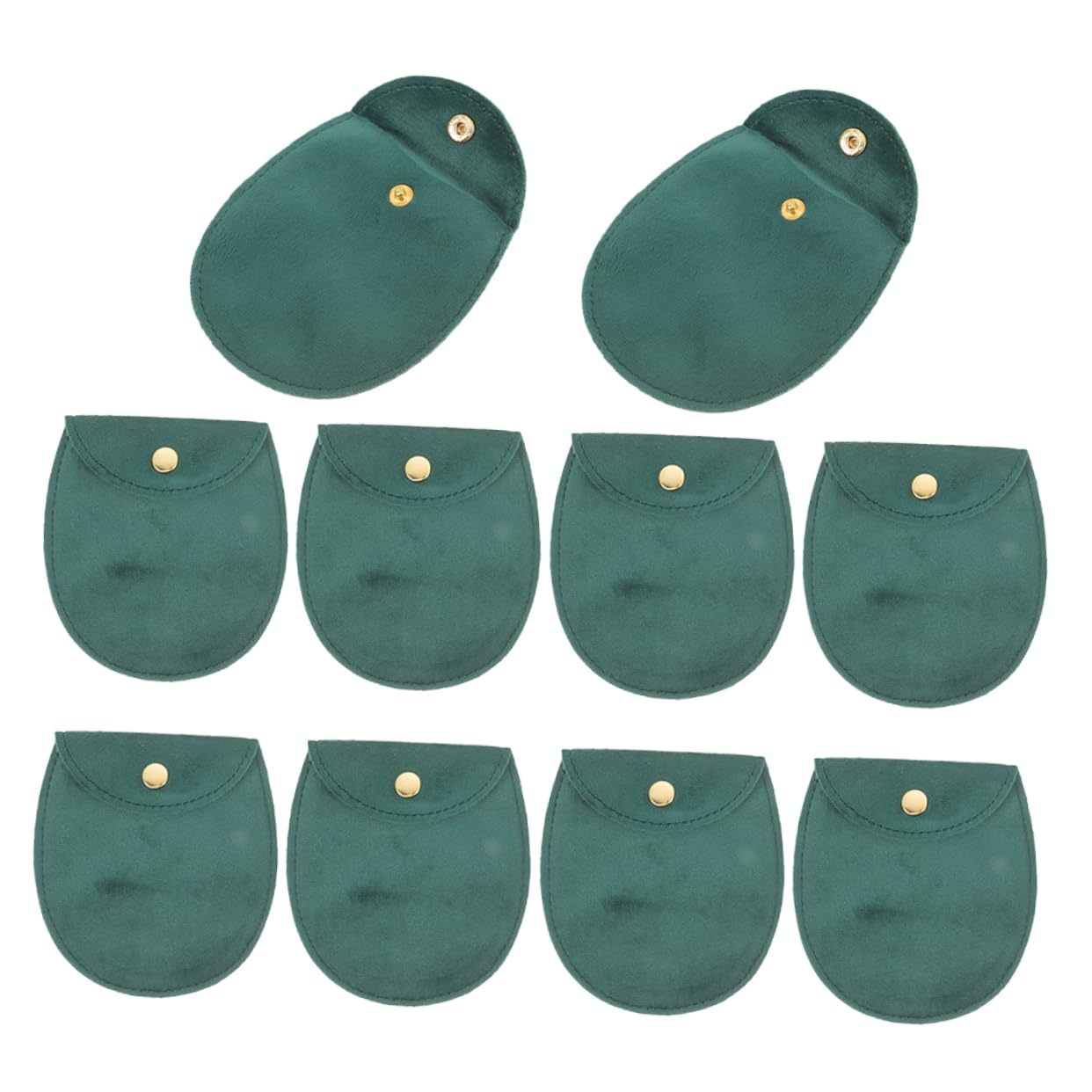 FOMIYES 3 Ensembles Montre Boîtes De Montre De De Voyage De Rangement Pour Étui De Voyage Pour Manche De En Tissu Dark Green 10 Pièces * 3
