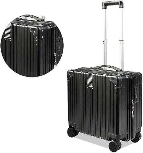 Amazon Co Jp スーツケース キャリーバッグ 小型 超軽量 半鏡面仕上げ キャリーケース 機内持込 レトロ 人気 丈夫 トロリーバッグ 静音キャスター 男女兼用 Tsaロック搭載 ビジネス 修学 旅行出張 Xｓサイズ ブラック Dcfg シューズ バッグ
