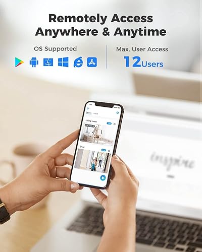 Miniatura 6 de REOLINK Sistema de cámara de seguridad para el hogar de 8 canales de 5 MP 6 cámaras IP PoE con cable de 5 MP para exteriores con detección de
