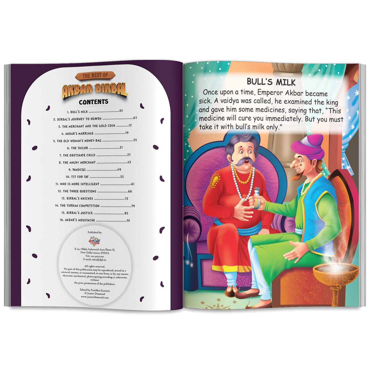 The Best of Akbar Birbal: Classic Tales from India|Story Book for Kids|Bedtime Stories