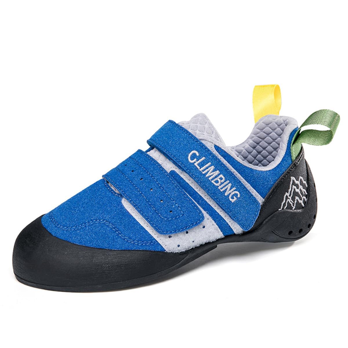 Women Rock Climbing Shoes, Fashion Bouldering Sneakers For Beginners Breathable Non-Slip Ladies Indoor Wall Climbing Sport Footwear_vogvips.com