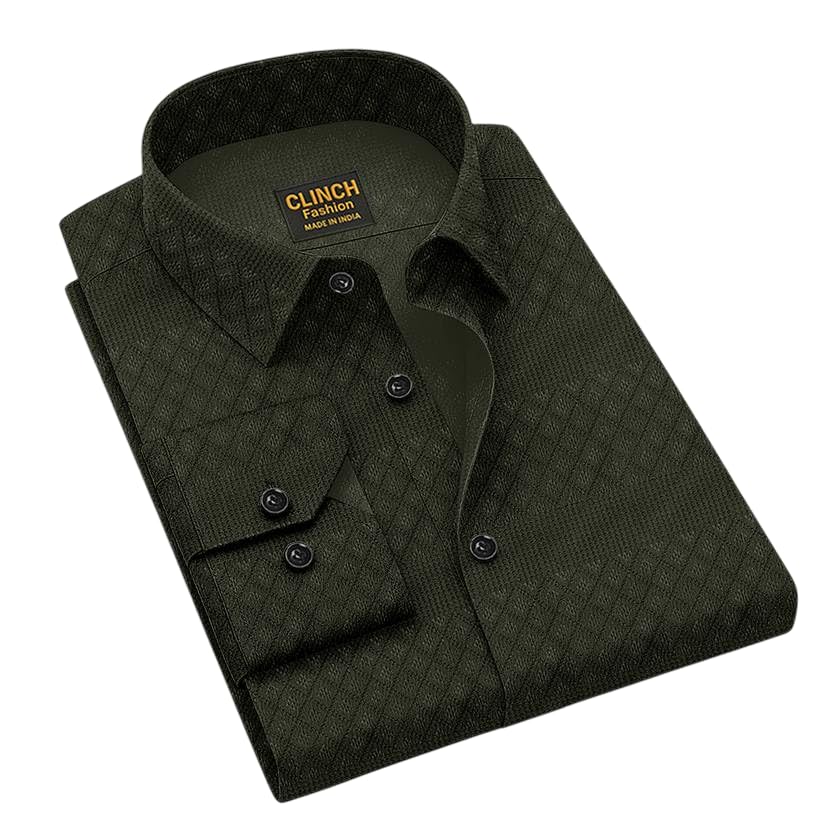 Image of Men Linen Cotton Full Sleeve Shirt for Man | Mens Casual Shirt |Shirts for Men Stylish | Men Shirts | Casual Business Party Festival Regular Fit
