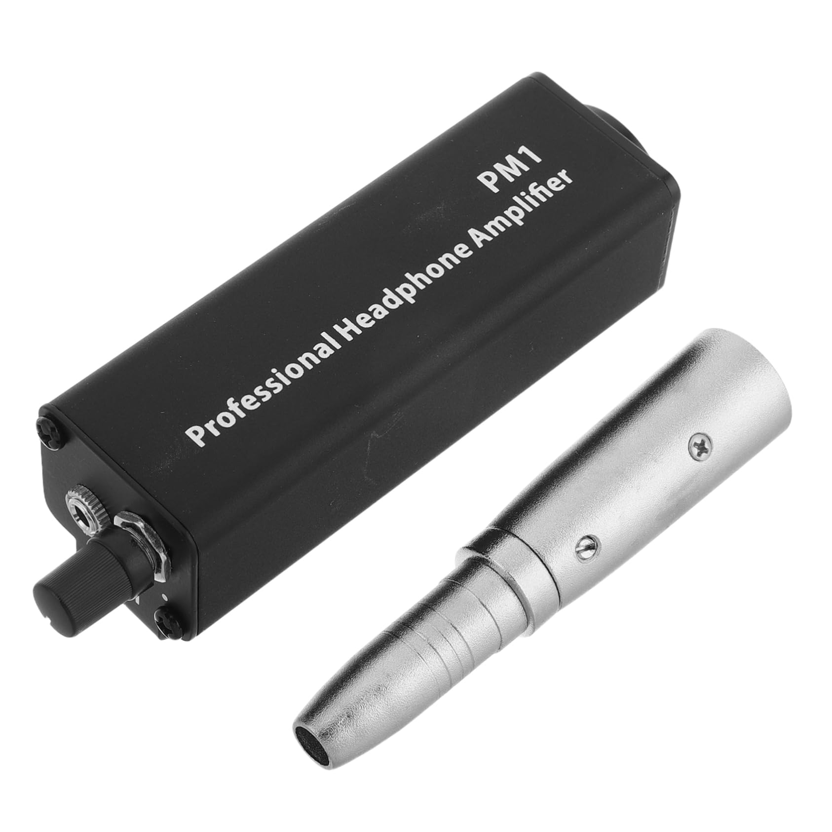 SEWACC Convertidor Amplificador De Auriculares Portátil Canal Potenciador De Auriculares para Reproductores Sonido Estéreo Potente para Compatibles y Teléfonos Interruptor De Ganancia