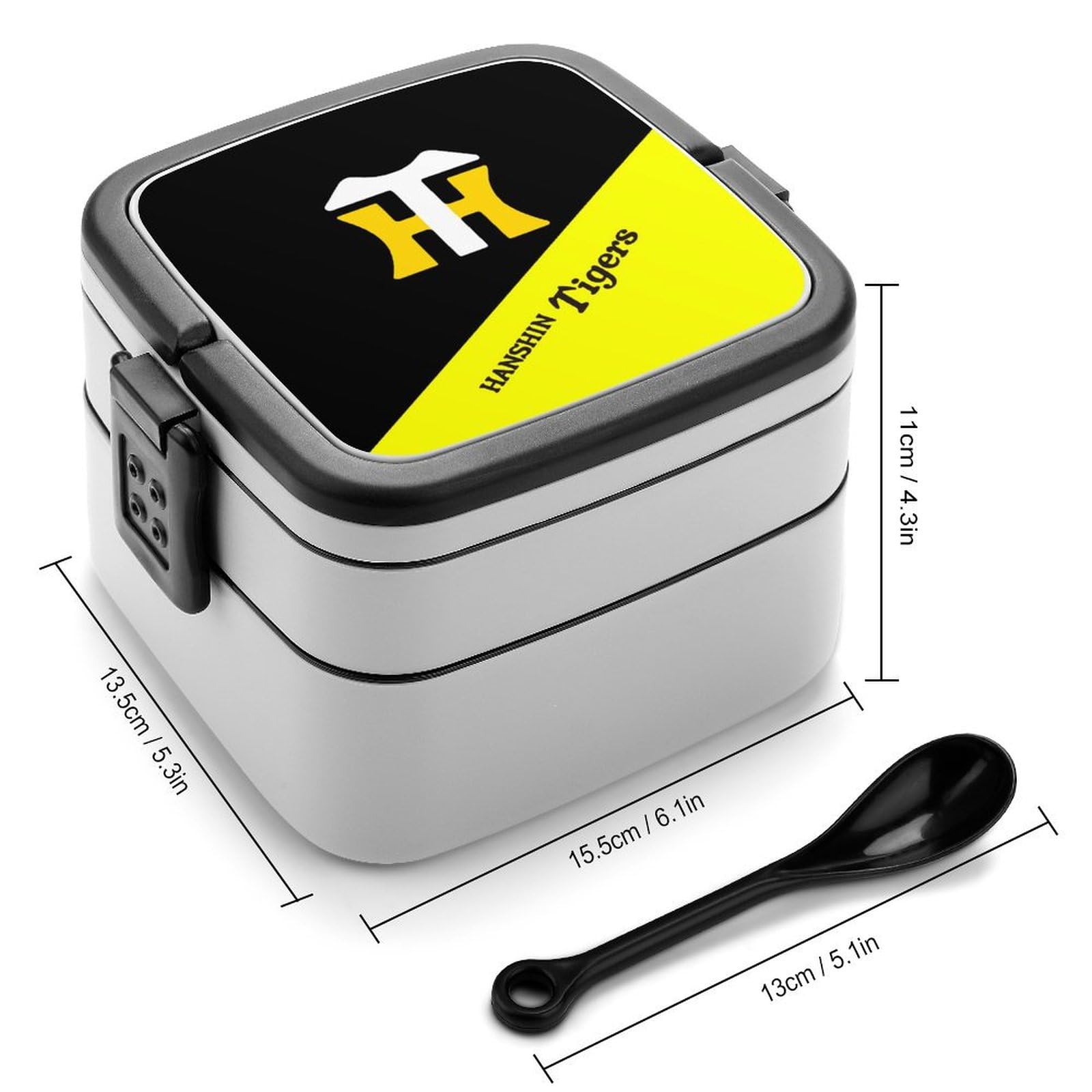 Amazon | 阪神タイガース 弁当箱 ランチボックス スプーン付き