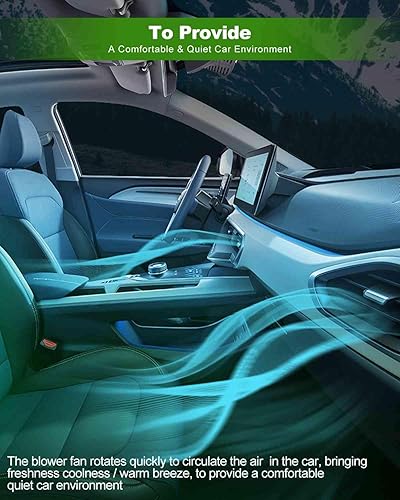 Vista 933 de SCITOO 700188 Reemplazo del motor del ventilador HVAC con jaula de ventilador para Toyota Tacoma 2005-2015, reemplazo OE - 87103-04043, 87103-04044