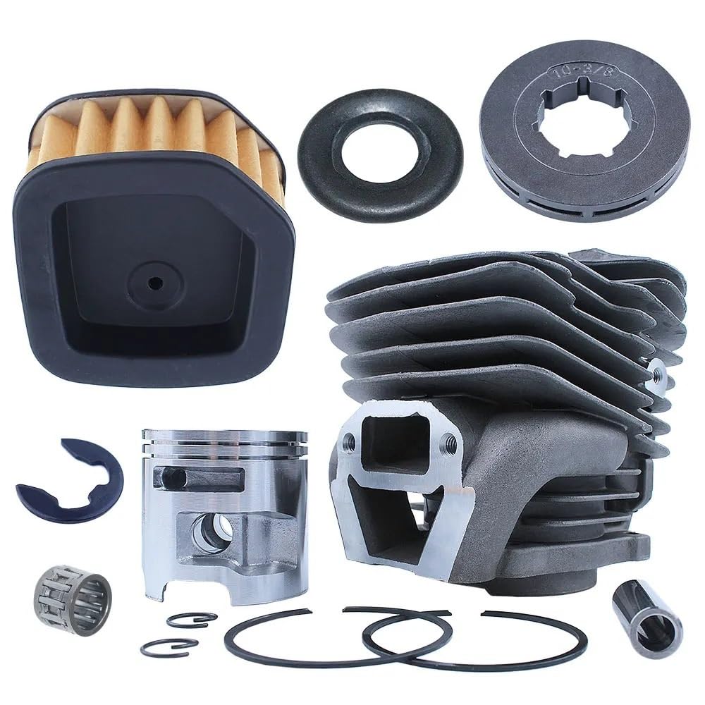 Kit Cylindre Piston 51mm pour Tondeuse H 570 575 XP - Pièce de Rechange pour Moteur de Jardin