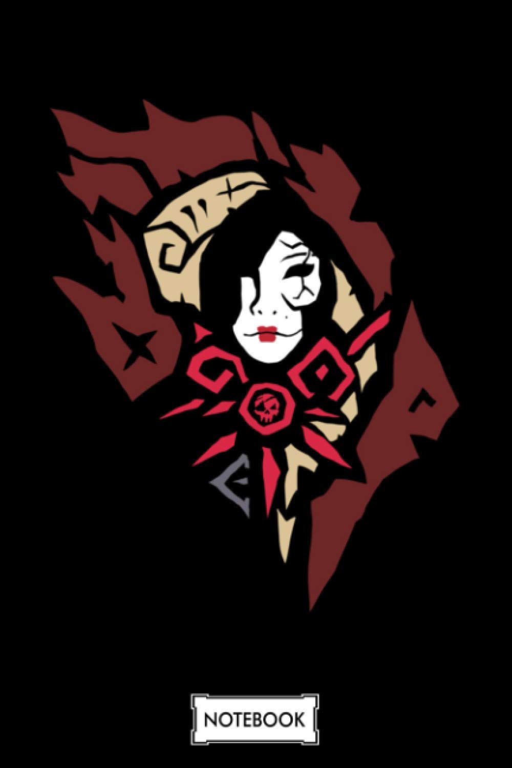 Masked Stranger Notebook: Planner, 6x9 120 Pages, Matte Finish Cover, Journal, Lined College Ruled Paper, Diary