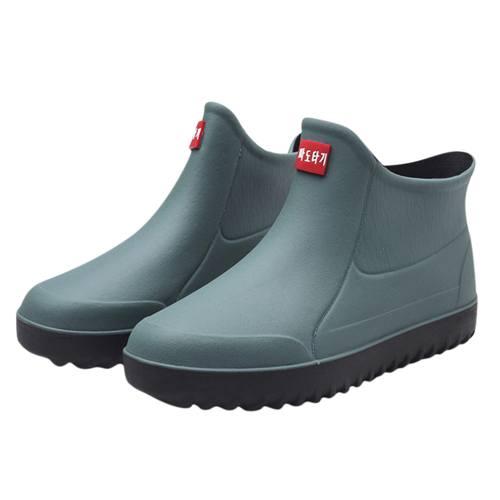 Generisch 2026 Stivali da pioggia per bambini per ragazzi ragazze scarpe da pioggia impermeabili leggeri stivali da pioggia per bambini con facile vestirsi