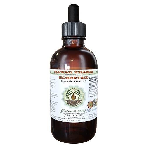 Horsetail Alcohol-Free Liquid Extract, Organic Horsetail (Equisetum arvense)